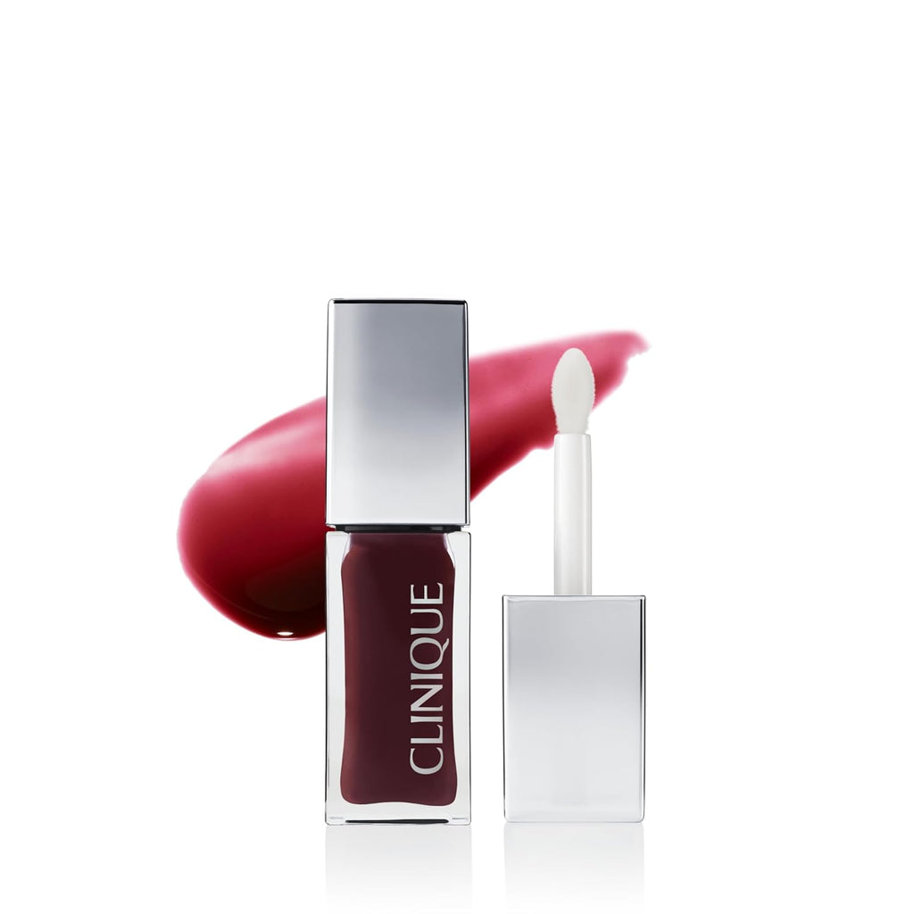 Clinique Pop Lip + Cheek Oil in 3 Iconic Shades in Black Honey, Pink and Nude Honey | Conditions Lips + Gives Cheeks a Natural, Dewy Flush