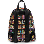 Loungefly Disney Villains Books Womens Double Strap Shoulder Bag Purse, One Size, Multi