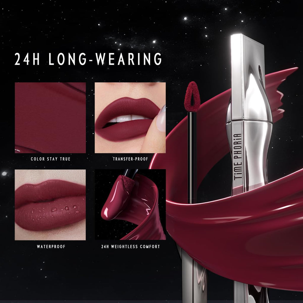 Eternal Lip Matte, 05 Artemis - Warm Pink, One-Swipe Bold Matte Finish, High Pigment Full Coverage, Long-Lasting, Transfer-Proof & Smudge-Resistant Liquid Lipstick, Feather-Light Texture