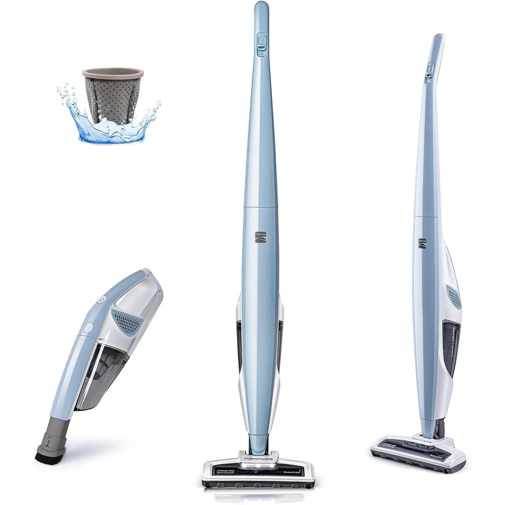 Kenmore Ds1020 16V Cordless Stick Vacuum Lightweight 2-In-1 Handheld