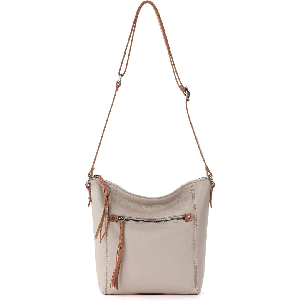The Sak Ashland Crossbody Purse - Women's Leather Handbag For Everyday & Travel - Cross Body With Adjustable Shoulder Strap