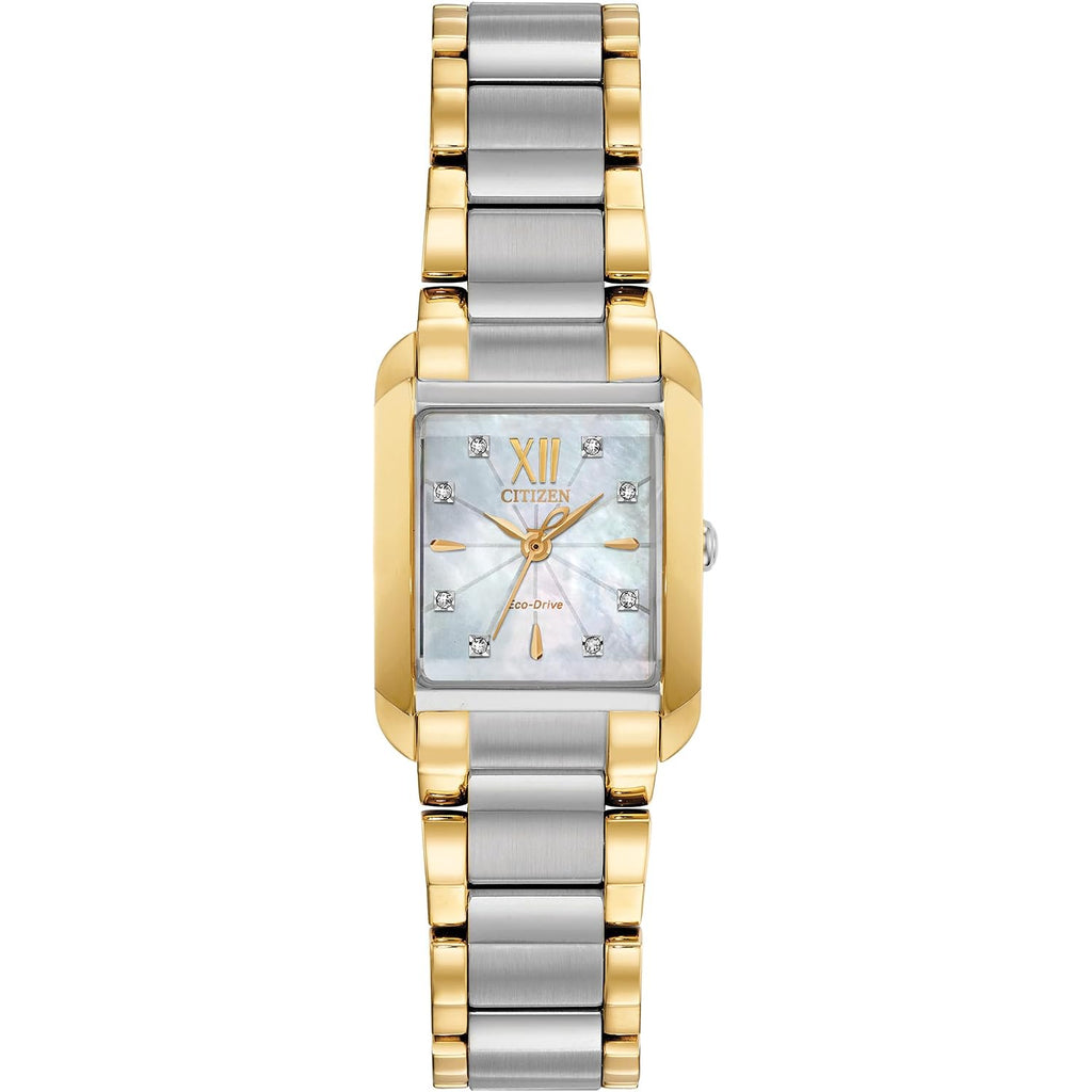 Citizen Women'S Eco-Drive Dress Classic Bianca Eco-Drive Watch, Sapphire Crystal And 3-Hand
