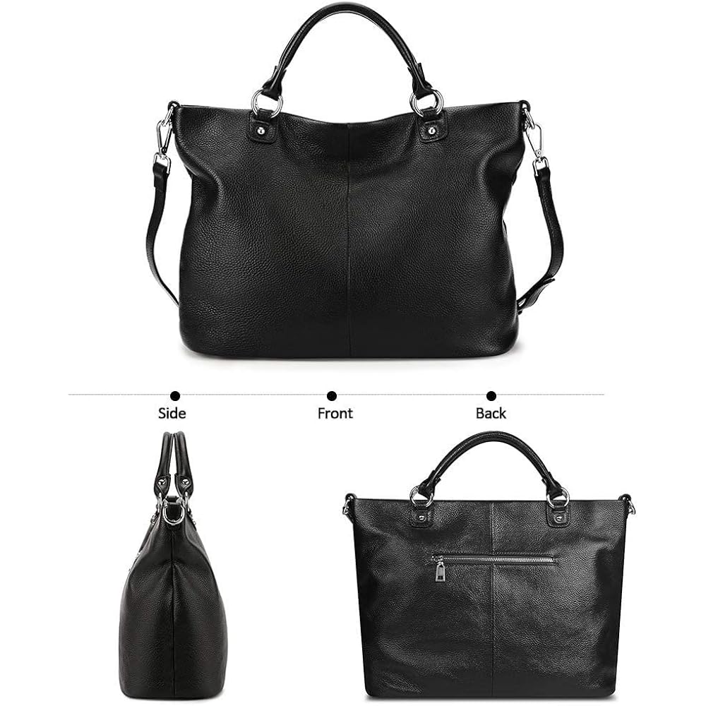 Kattee Women'S Soft Leather Tote Bag, Top Satchel Purses And Handbags