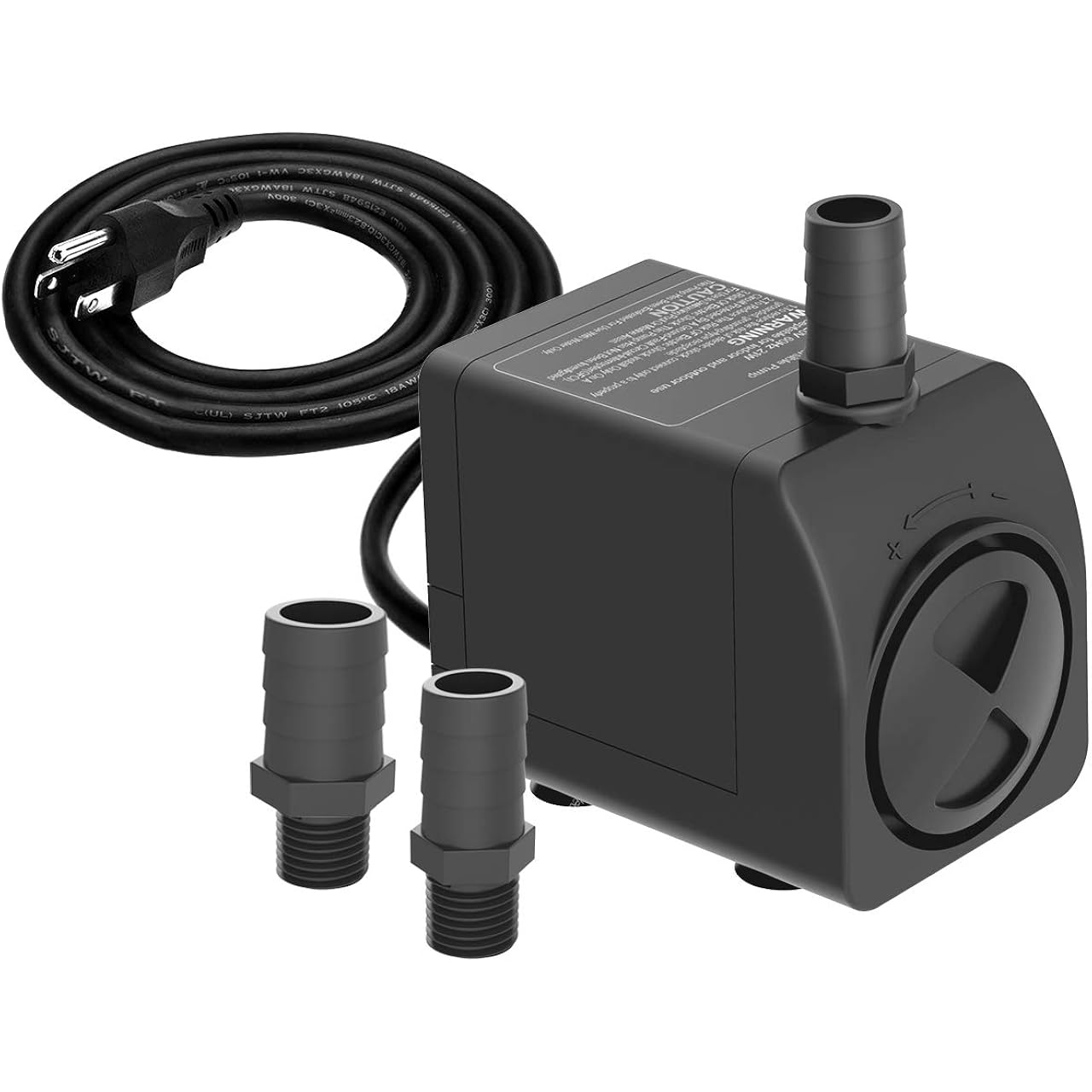 Submersible Pump 300Gph Ultra Quiet With Over Heating Protection 6Ft High Lift For Fountains, Hydroponics, Ponds, Aquariums & More…