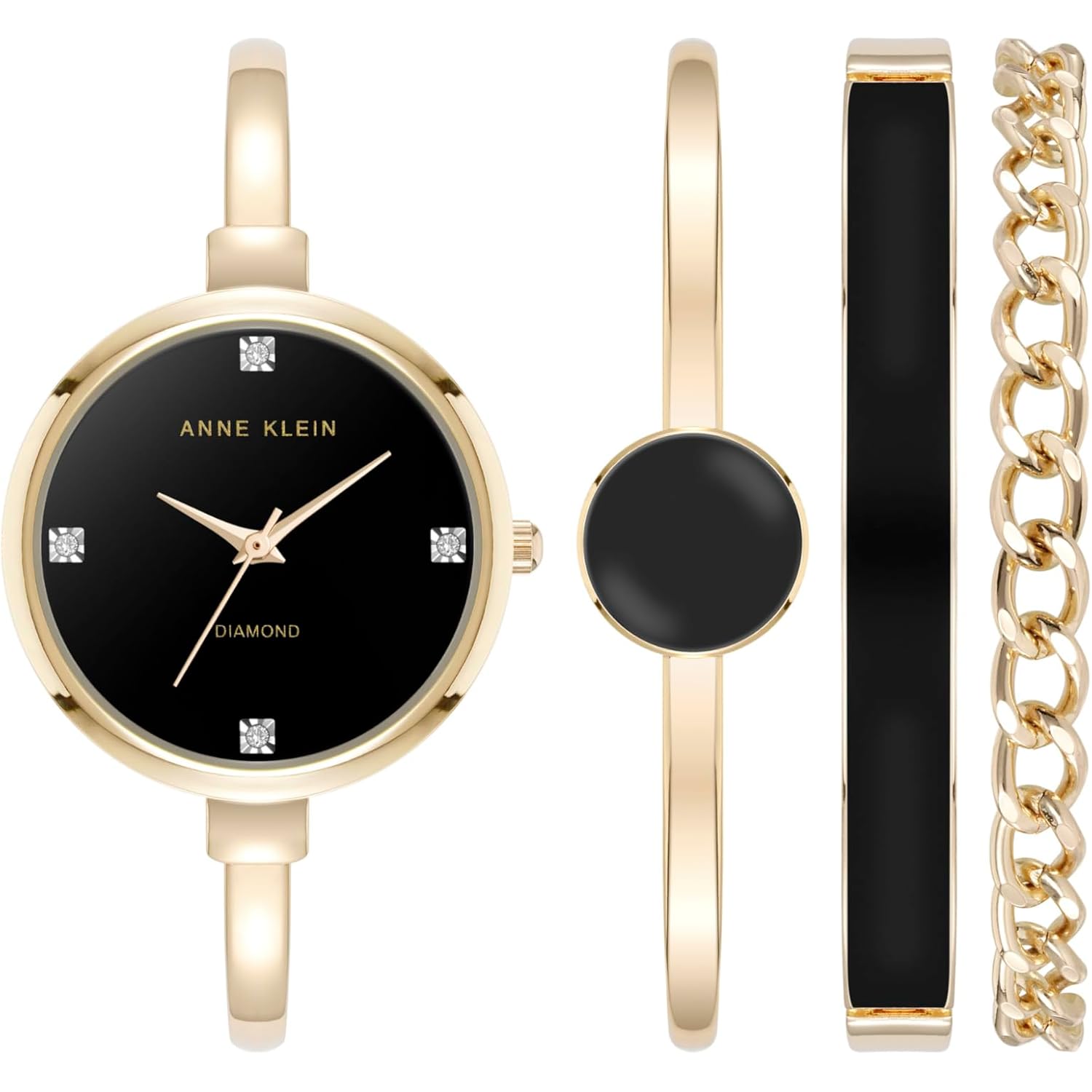 Anne Klein Women'S Bangle Watch And Bracelet Set