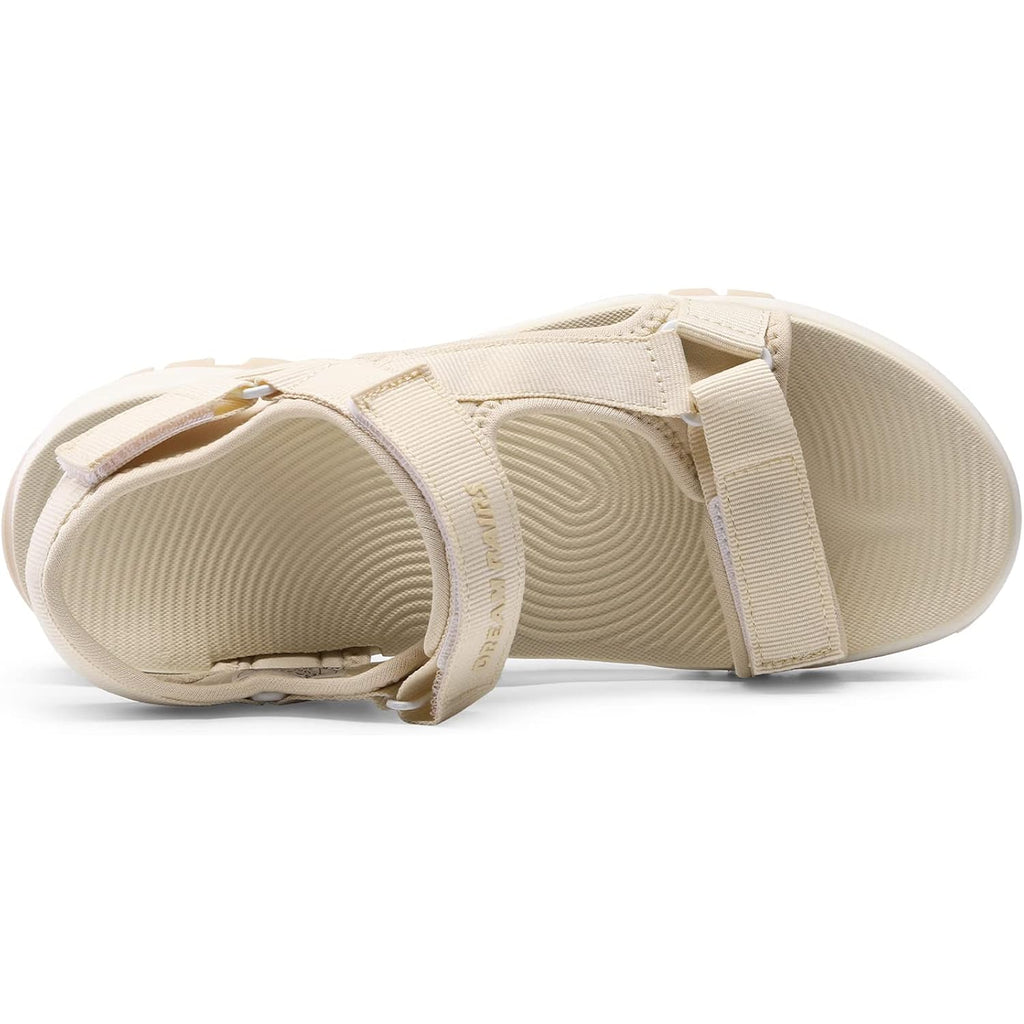 Dream Pairs Womens Sandals, Light Weight Hiking Sandals For Women, Comfortable Athletic Quick-Drying Walking Water Sandals With Hook And Loop Straps