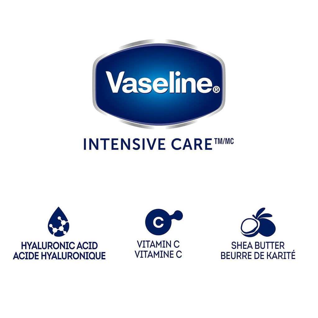 Vaseline Lotion, Intensive Care Nourishing Moisture 2-Pack – Moisturizer with Oat Extract + Ultra-Hydrating Lipids for Healing Extremely Dry Skin, 3.4 Oz Ea