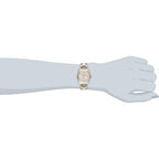 Bulova Ladies' Classic Two-Tone Stainless Steel 3-Hand Calendar Date Quartz Watch, Silver-White Dial (Style: 98M105)