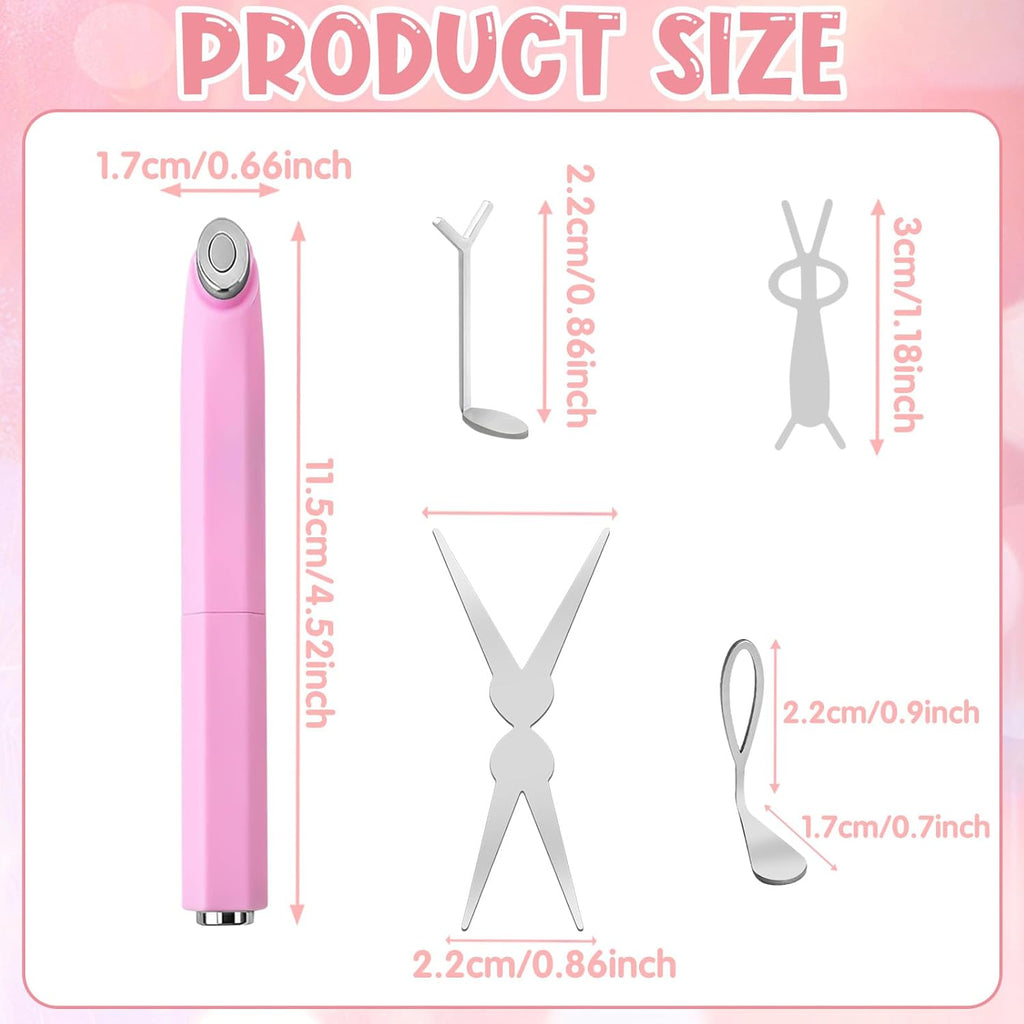 New Pink 3-in-1 Ring Cat Eye Magnet, Cateye Magnet for Nails Magnet Tool Easy to Use for Beginners & Nail Artists Various Creative Patterns Not Easily Damaged