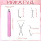 New Pink 3-in-1 Ring Cat Eye Magnet, Cateye Magnet for Nails Magnet Tool Easy to Use for Beginners & Nail Artists Various Creative Patterns Not Easily Damaged