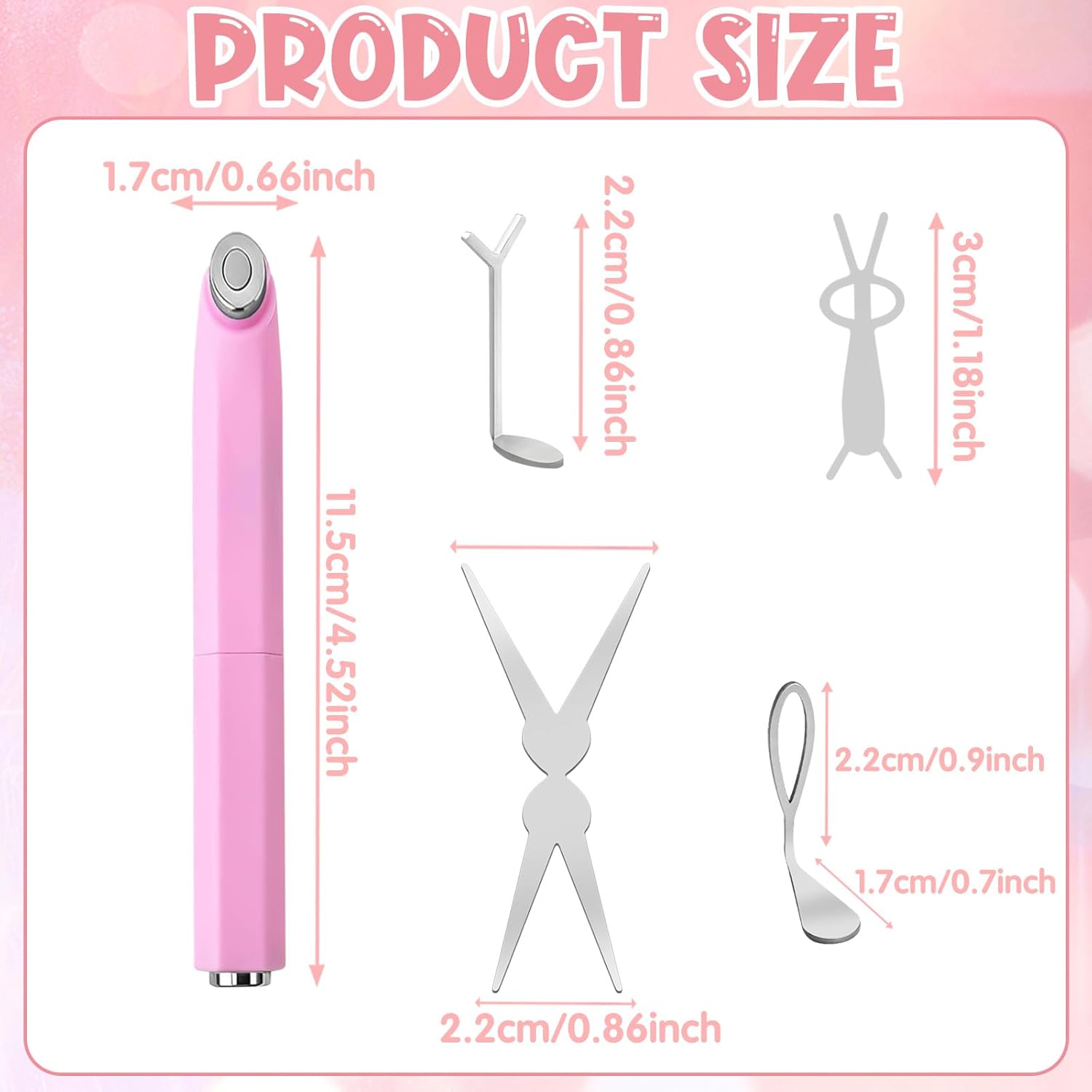 New Pink 3-in-1 Ring Cat Eye Magnet, Cateye Magnet for Nails Magnet Tool Easy to Use for Beginners & Nail Artists Various Creative Patterns Not Easily Damaged