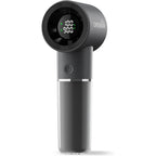 Handheld Portable Fan, 6-Speed Powerful Mini Personal Fan, Rechargeable 5000Mah Battery With Up To 15 Hours Runtime, Pocket Turbo Fan With Smart Led Display, Ideal For Travel, Camping, Makeup