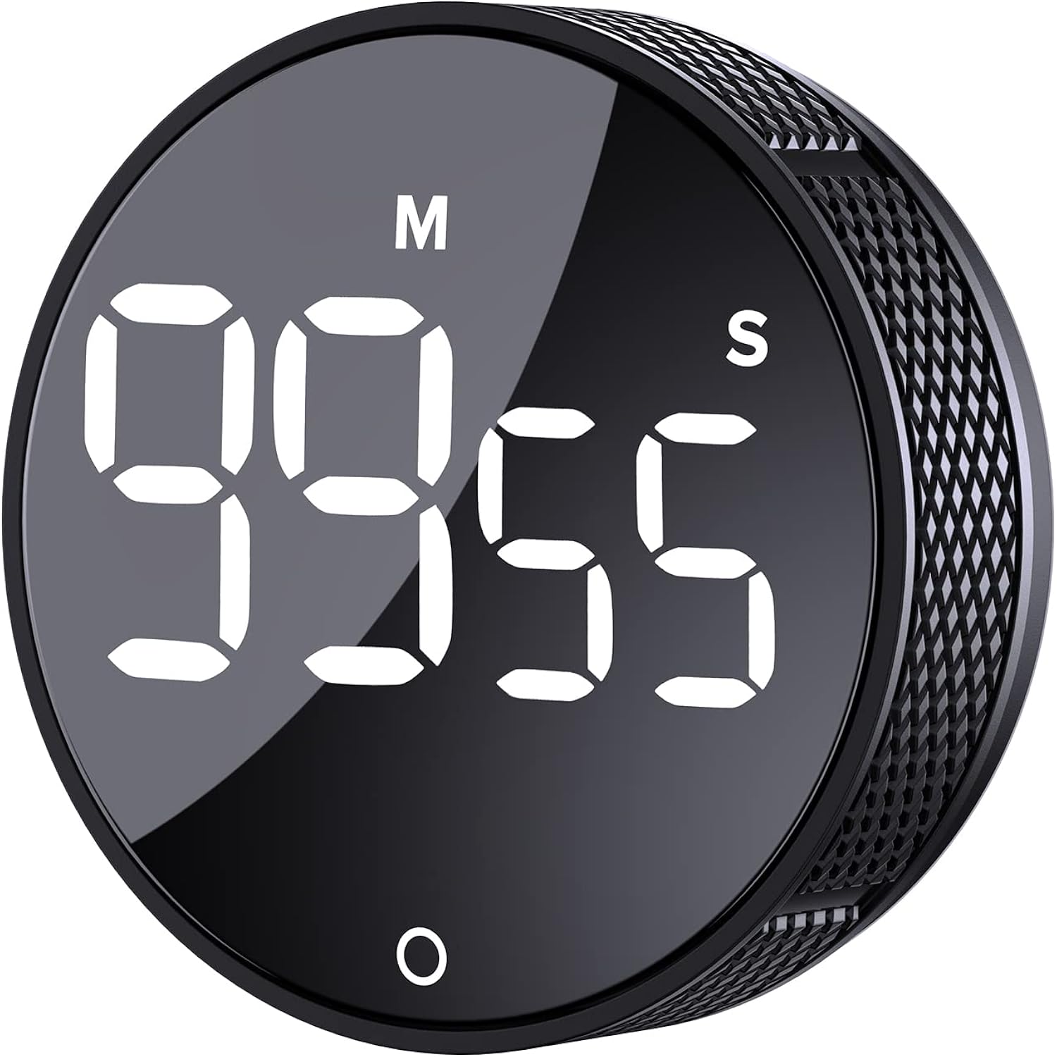 Avinia Digital Kitchen Timers, Visual Timers Large Led Display Magnetic Countdown Countup Timer For Classroom Cooking Fitness Baking Studying Teaching, Easy For Kids And Seniors Black