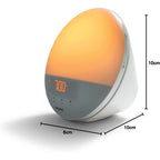 Philips Smartsleep Wake-Up Light, Colored Sunrise And Sunset Simulation, 5 Natural Sounds, Fm Radio & Reading Lamp, Tap Snooze, Hf3520/60