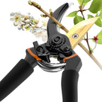 Premium Bypass Pruning Shears For Your Garden - Heavy-Duty, Ultra Sharp Pruners W/Soft Cushion Grip Handle Made With Japanese Grade High Carbon Steel - Perfectly Cutting Through Anything In Your Yard