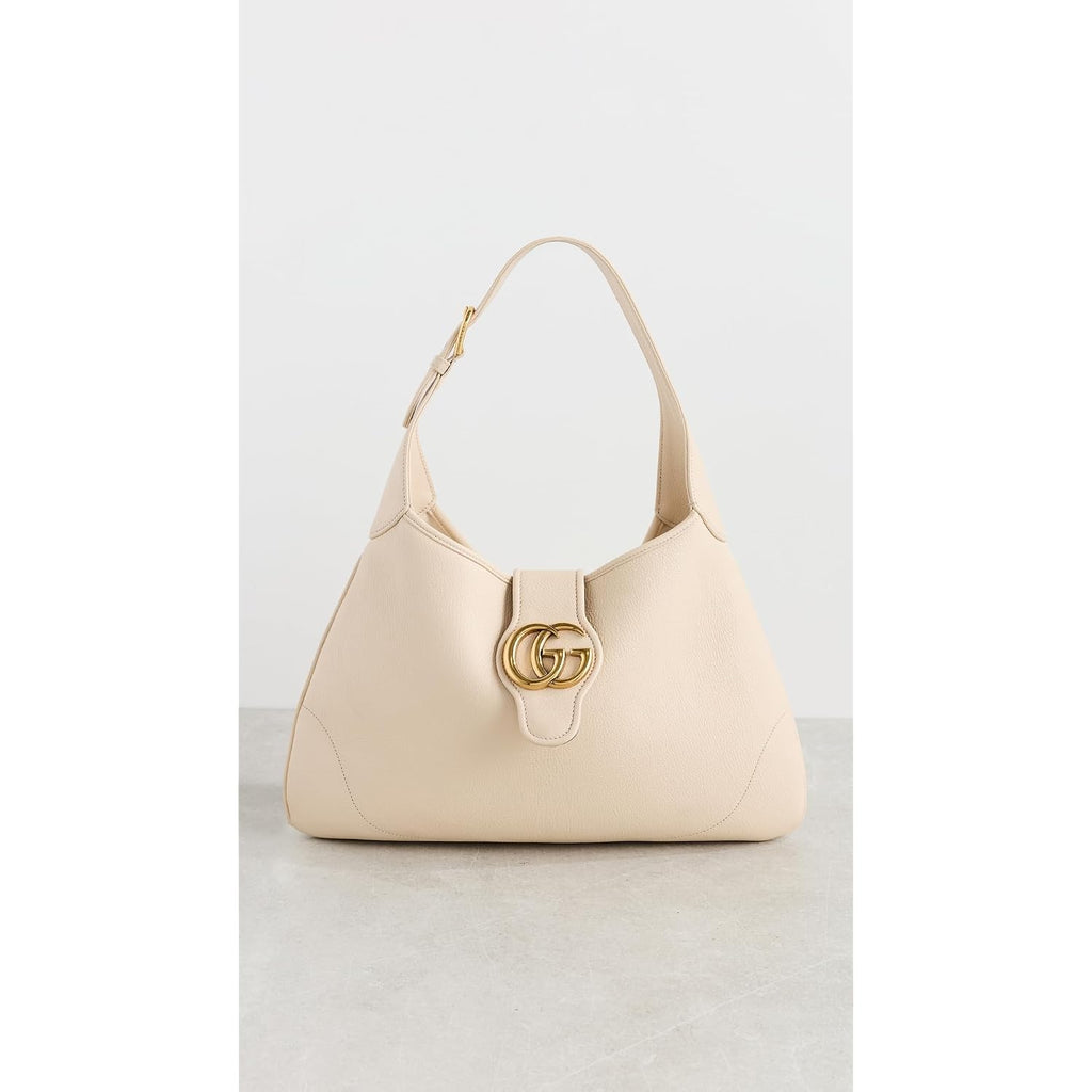 What Goes Around Comes Around Women'S Pre-Loved Gucci Beige Leather Aphrodite Shoulder Bag