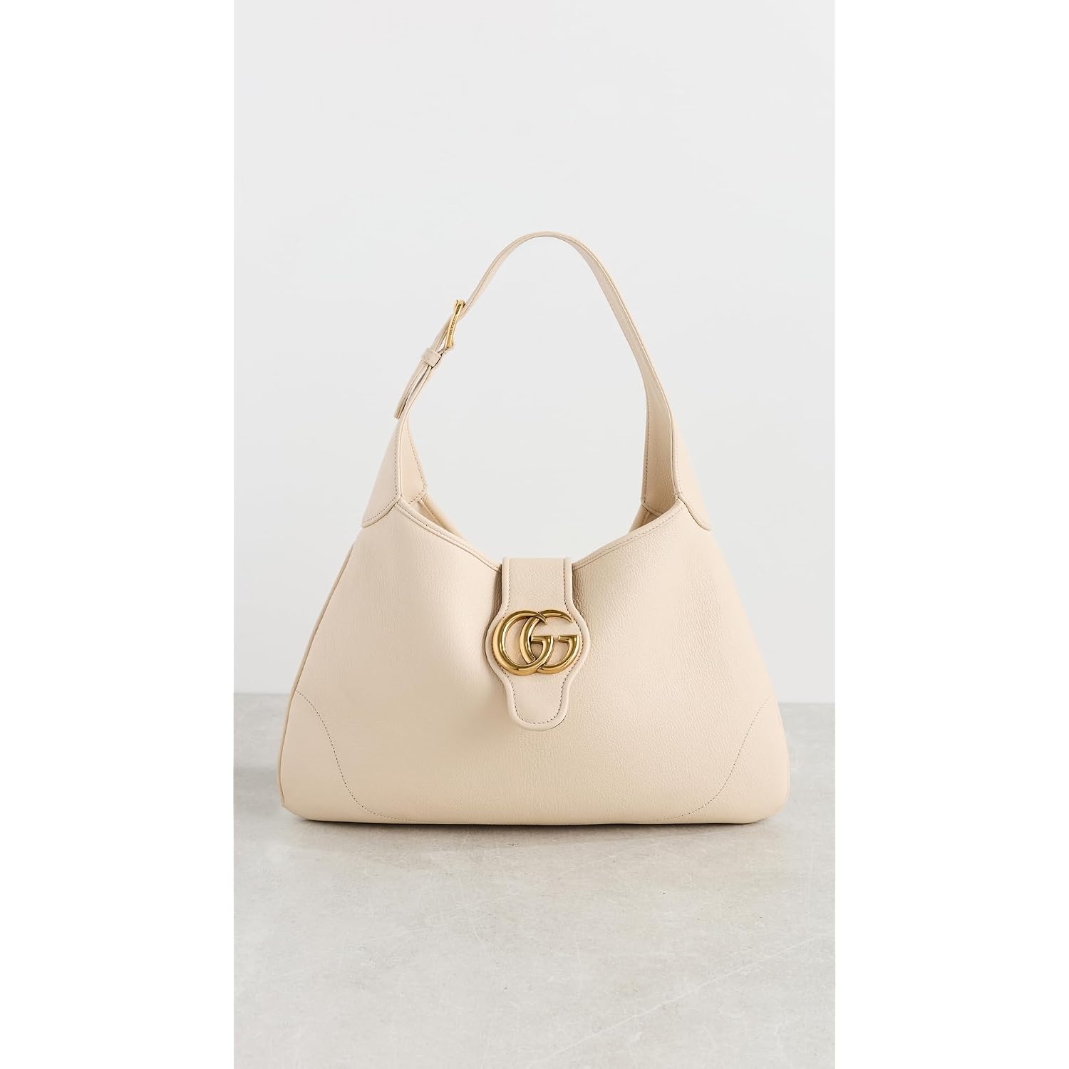 What Goes Around Comes Around Women'S Pre-Loved Gucci Beige Leather Aphrodite Shoulder Bag