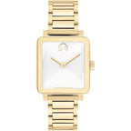 Movado Bold Evolution 2.0 Women'S Luxury Tank Watch, Swiss Quartz Movement - Stainless Steel - Water-Resistant To 3Atm - Classic 28Mm X 26Mm Timepiece Gift For Her