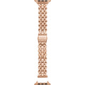 Kate Spade New York Designer Interchangeable Stainless Steel Band Compatible With Your 38/40/41Mm Apple Watch Series 9/8/7/6/5/4/3/2/1/Se