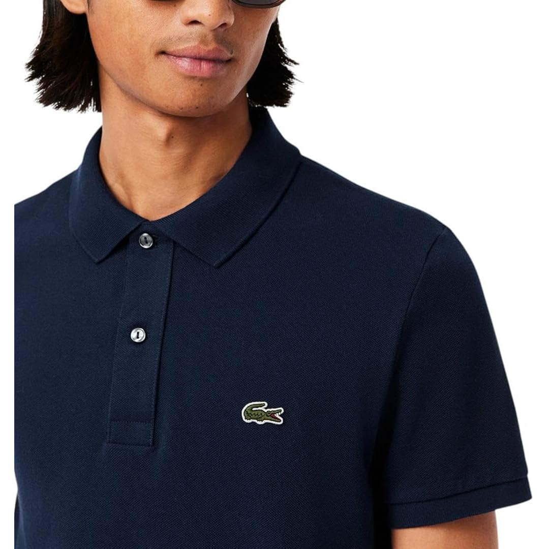 Lacoste Men'S Petit Piqué Slim Fit Polo Shirt
