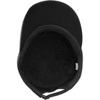 Army Cadet Cap for Men Women Military Flat Top Cap Unisex Basic Baseball Cap Black