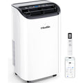 14,000 Btu Portable Air Conditioner With Wifi & Remote Control, Cools Up To 700 Sq.Ft, Auto-Evaporation Low Noise Portable Ac Unit For Large Room, Office, Garage, White