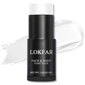 White Face Body Paint Stick, Eye Black Stick For Sports, Waterproof Full-Coverage White Foundation Face Makeup For Halloween Zombie Clown Vampire Skeleton Skull Joker Goth Cosplay Makeup