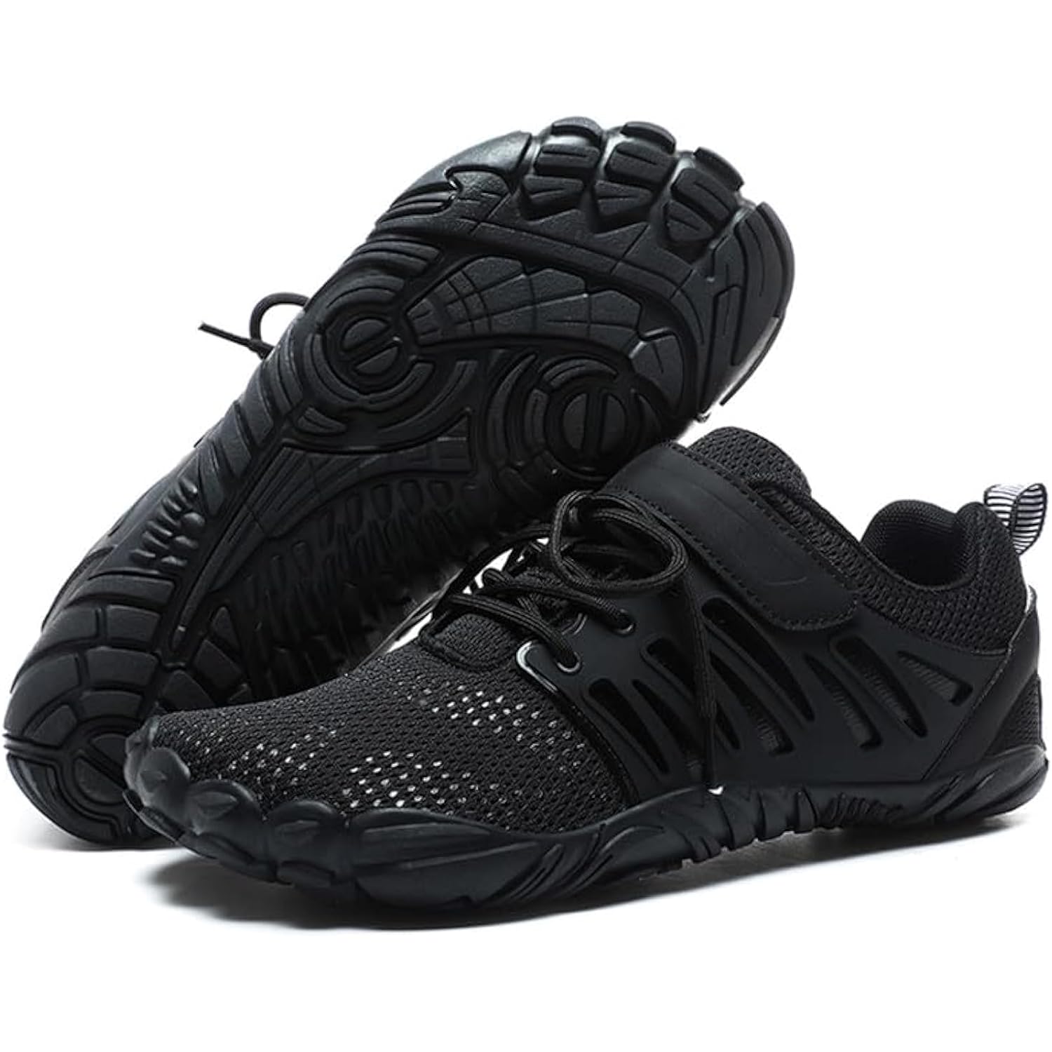 Mifawa Barefoot Shoes Men Wide Toe Box Zero Drop Water Shoes Men For Gym Workout Minimalist Weightlifting Cross-Trainer Running Hike Grounded Footwear
