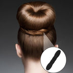 9 Pcs Hair Bun Maker Sponge Hair Buns Shaper Magic Snap Roll Sponge Curler Clips Foam Sponges Buns Hairs Styling Accessories Easy Bun Twister For Ballet French Twist Long Thin Curly Straight Wavy