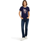 Spyder Women'S Floral Chase The Sun Graphic Short Sleeve Tee T-Shirt