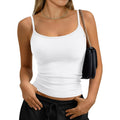 Women's Soft Stretchy Tank Tops Adjustable Strap Cami Non See-Through Slim Fit Summer Going Out Camisole