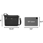 Travelon Anti-Theft Classic Small East/West Crossbody