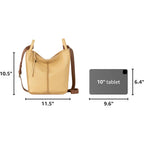 The Sak Los Feliz Crossbody Purse - Women'S Leather Handbag For Everyday & Travel - Cross Body With Adjustable Shoulder Strap