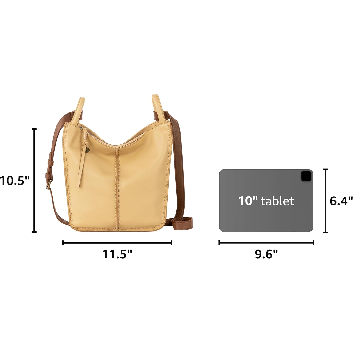 The Sak Los Feliz Crossbody Purse - Women'S Leather Handbag For Everyday & Travel - Cross Body With Adjustable Shoulder Strap