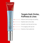Lifecell All-In-One Eye Treatment – Anti-Aging Under Eye Cream For Puffiness, Dark Circles & Wrinkles – With Retinol, Vitamin C, Peptides & Hyaluronic Acid – Cooling Application