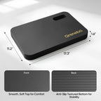 2-Pack 1.6" Extra Thick Nbr Foam Garden Kneeling Pads, Ultra Soft Cushion Kneeling Pads For Gardening, Gardening Kneeling Pad For Baby Bathing, Work, Exercise, 17.3×11×1.6 In, Black
