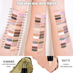 Kaely 8Pcs Cream Eye Shadow Sticks Set, Matte Eyeliner Pencil Eyeshadow Palette Makeup, Eye Highlighter Brightener Stick For Older Women Waterproof Pigmented, Sombras Para Ojos, New-13