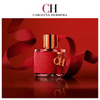 Carolina Herrera Ch Fragrance For Women - Fresh Floral Amber Scent - Top Notes Of Bergamot, Orange, Grapefruit And Juicy Melon - Floral Heart Notes - Ends With Tasty Base Notes - Edt Spray - 3.4 Oz