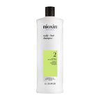 Nioxin System 2 Scalp + Hair Thickening Shampoo For Natural Hair With Progressed Thinning | Cleanse & Boost Hair Density With Niacinamide & Biotin