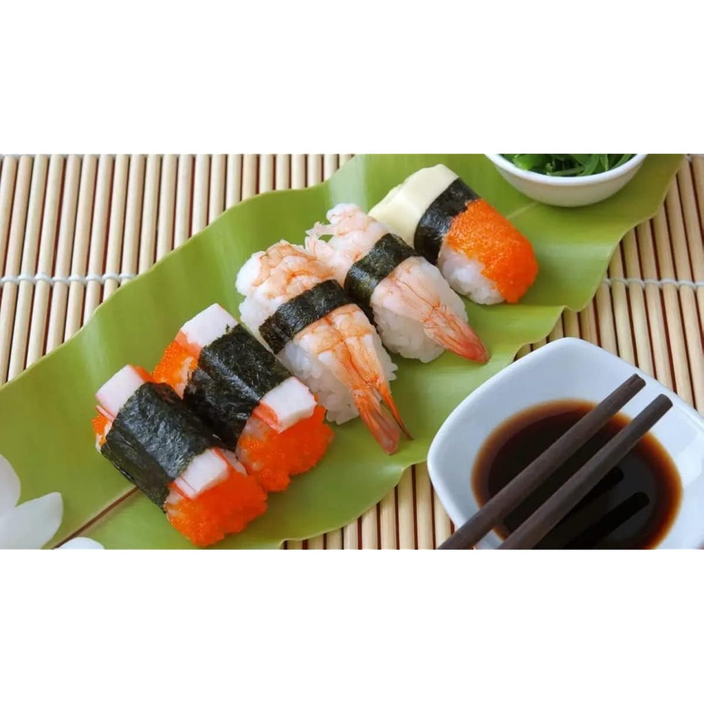 BZG 2 Pack Bamboo Sushi Rolling Mat, Sushi roll maker,Sushi making kit, Bamboo Sushi Rolling Mat,Sushi maker(9.5" x 9.6")