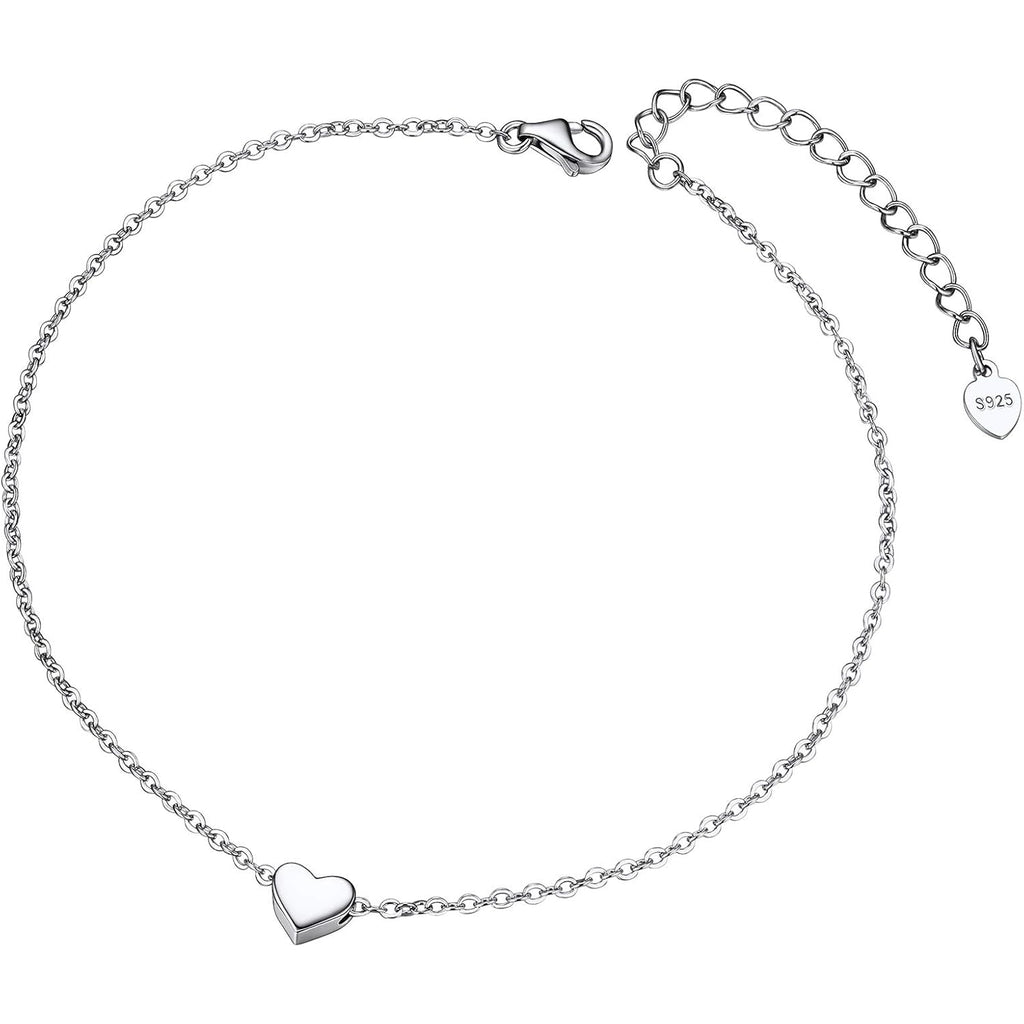 ChainsPro Anklets for Women Waterproof, Adjustable Stainless Steel/ Sterling Silver/14K Gold Plated Ankle Bracelets for Women, Non Tarnish Layered Anklets Beach Jewelry Gifts for Swimming & Daily Wear (Send Gift Box)