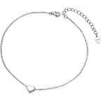 ChainsPro Anklets for Women Waterproof, Adjustable Stainless Steel/ Sterling Silver/14K Gold Plated Ankle Bracelets for Women, Non Tarnish Layered Anklets Beach Jewelry Gifts for Swimming & Daily Wear (Send Gift Box)