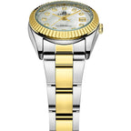 LN LNQIN Womens Watch Analog Quartz Watches for Women Waterproof Ladies Watches Easy Read Women's Wrist Watch with Stainless Steel Band