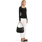 Kate Spade New York Womens Liv Pebbled Leather Large Hobo