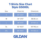 Women's Heavy Cotton T-Shirt, Style G5000L, 2-Pack