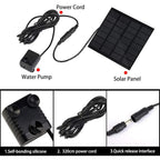 Hovico Solar Fountain - Panel Water Pump For Bird Bath Solar Panel Kit Outdoor Fountain For Outdoor Small Pond, Patio Garden And Fish Tank