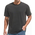 Veiisar Men'S Heavy Weight Crew Neck 100% Cotton T-Shirt - 250G/M² Thick Distressed Washed T-Shirts For Men
