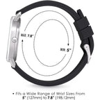 Speidel Original Scrub Watch™ For Nurse, Medical Professionals And Students – Various Medical Scrub Colors, Easy Read Dial, Military Time With Second Hand, Silicone Band, Water Resistant