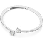 Swarovski Soul Heart Bangle Bracelet Collection, Rhodium Finish