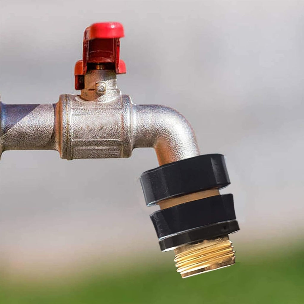 Hourleey 3/4 Inch Garden Hose Quick Connector, 4 Pcs Female & 8 Pcs Male Of No Leak Quick Connect Hose Fittings